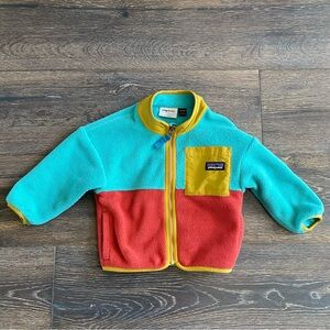 Patagonia baby fleece jacket